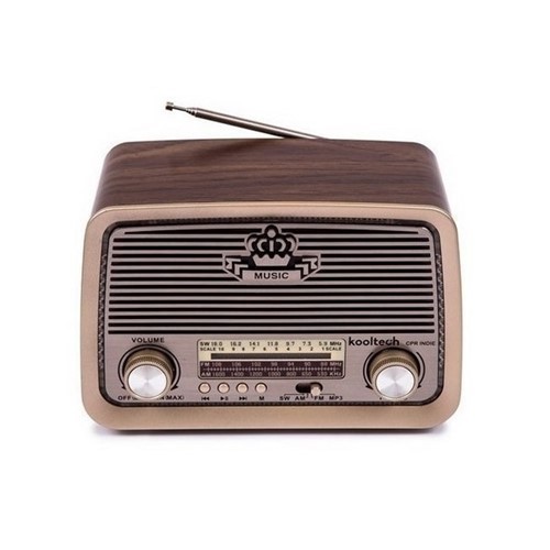 RADIO KOOLTECH CPR110 INDIE VINTAGE BLUETOOTH